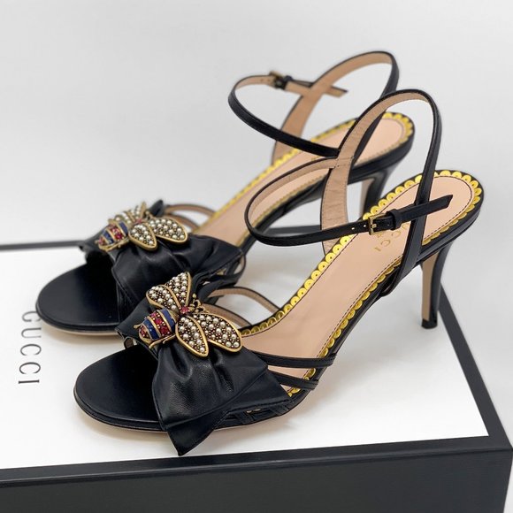 gucci bee heels